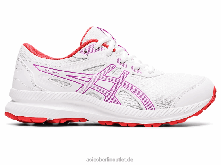 8. Grundschule besuchen BL4N4404Asics weisse Orchidee
