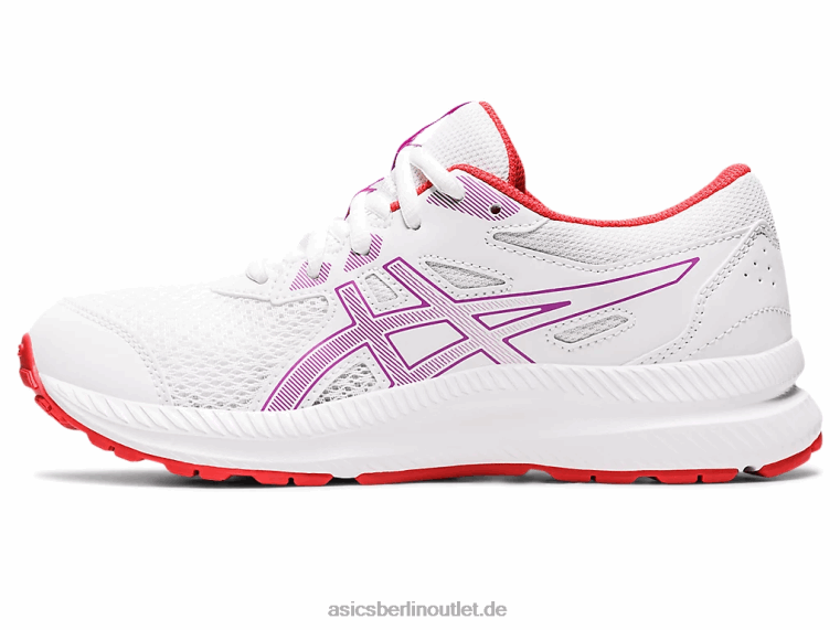 8. Grundschule besuchen BL4N4404Asics weisse Orchidee