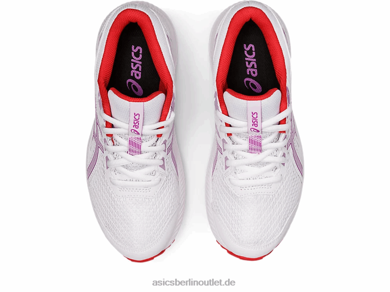 8. Grundschule besuchen BL4N4404Asics weisse Orchidee