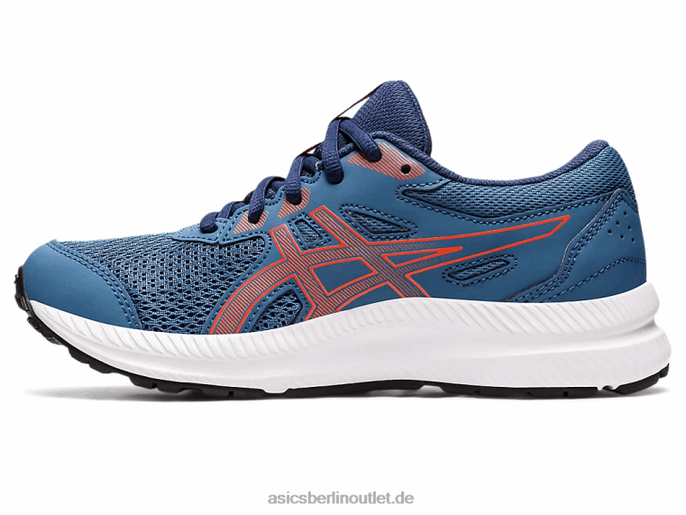 8. Grundschule besuchen BL4N4409Asics Azurblaue/Kirschtomate