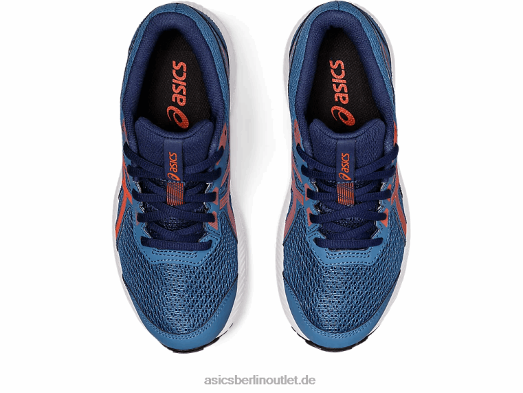 8. Grundschule besuchen BL4N4409Asics Azurblaue/Kirschtomate