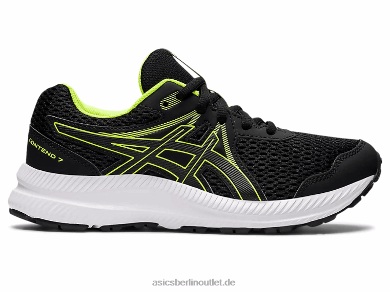 Bewerben Sie sich in der 7. Grundschule BL4N4486Asics Schwarz/Gefahrengrün