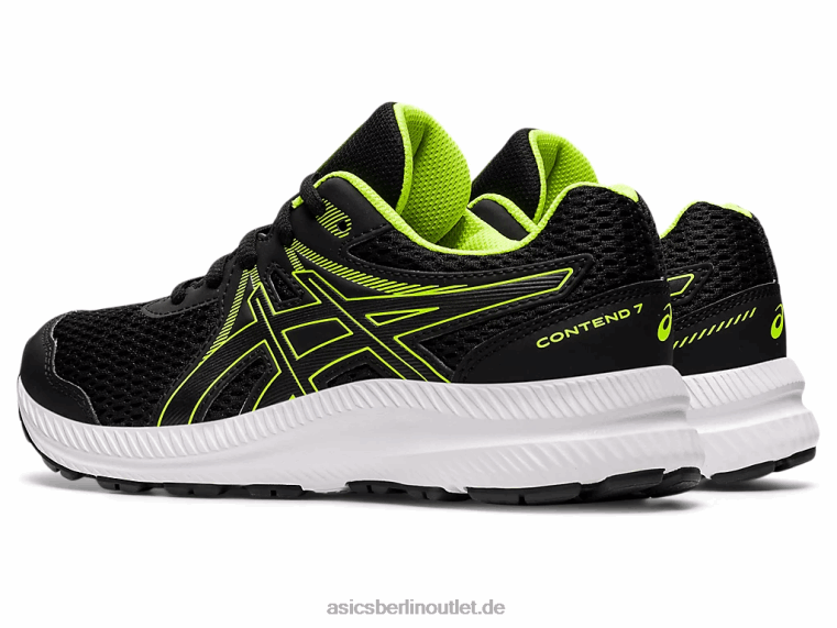 Bewerben Sie sich in der 7. Grundschule BL4N4486Asics Schwarz/Gefahrengrün
