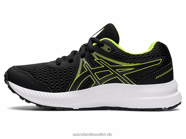 Bewerben Sie sich in der 7. Grundschule BL4N4486Asics Schwarz/Gefahrengrün