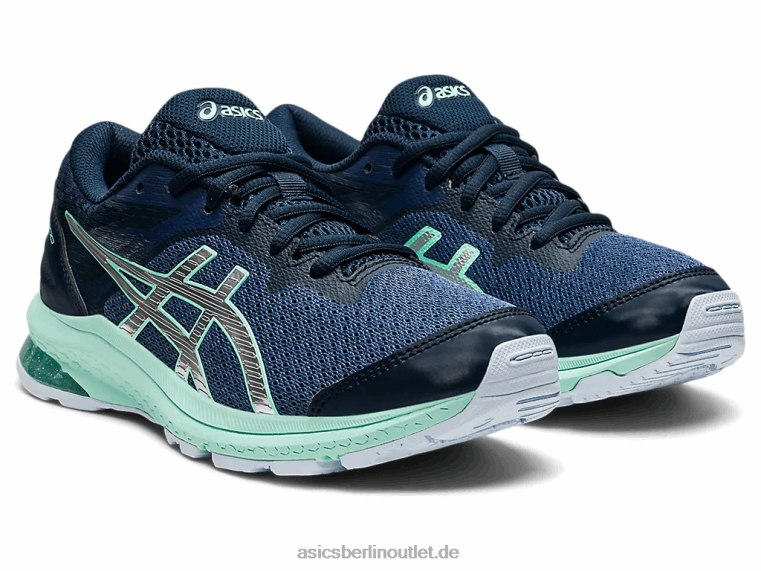 GT-1000 10. Grundschule BL4N4434Asics Donnerblau/reines Silber