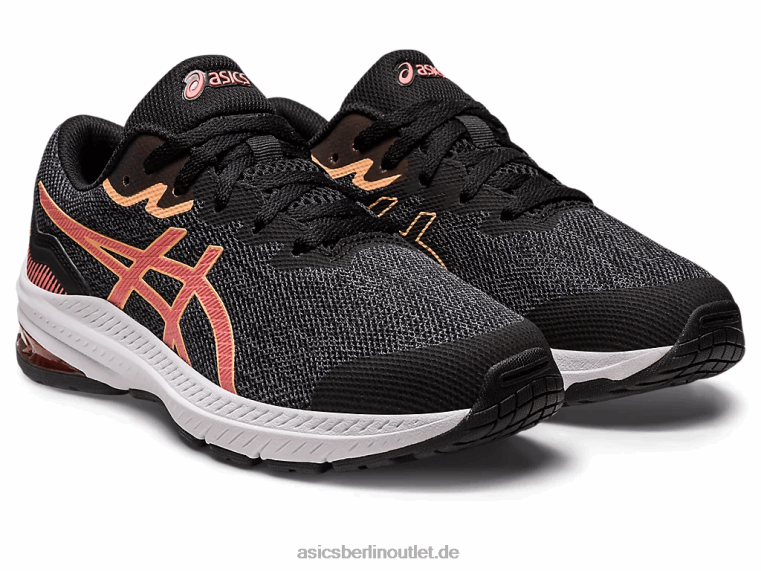 GT-1000 11. Grundschule BL4N4292Asics Schwarz/Papaya