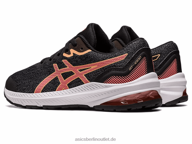 GT-1000 11. Grundschule BL4N4292Asics Schwarz/Papaya