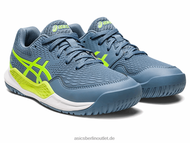 Gel-Auflösung 9. Grundschule BL4N4219Asics Stahlblau/Hazardgrün