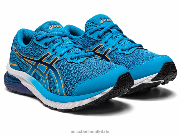 Gel-Cumulus 24 Grundschule BL4N4228Asics Inselblau/Sonnenpfirsich