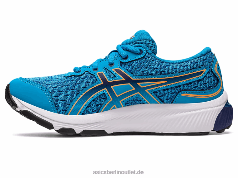 Gel-Cumulus 24 Grundschule BL4N4228Asics Inselblau/Sonnenpfirsich
