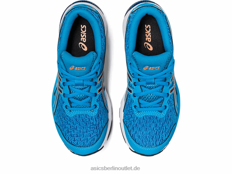 Gel-Cumulus 24 Grundschule BL4N4228Asics Inselblau/Sonnenpfirsich