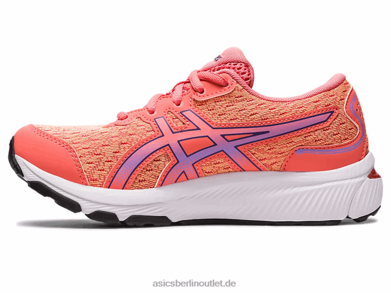 Gel-Cumulus 24 Grundschule BL4N4236Asics Papaya/staubiges Lila