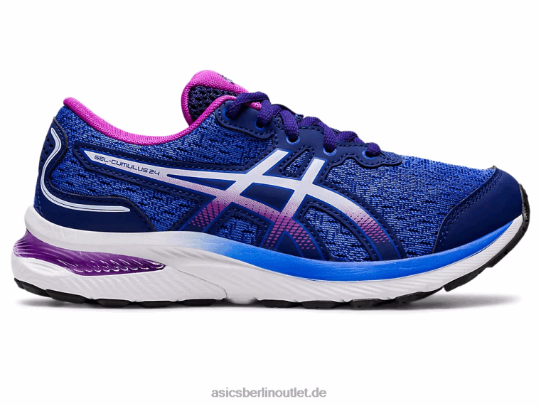 Gel-Cumulus 24 Grundschule BL4N4414Asics tauchblauer/weicher Himmel