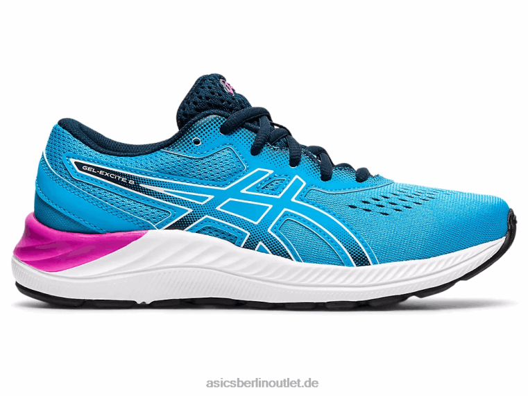 Gel-Excite 8. Grundschule BL4N4528Asics digitales Aqua/Weiß