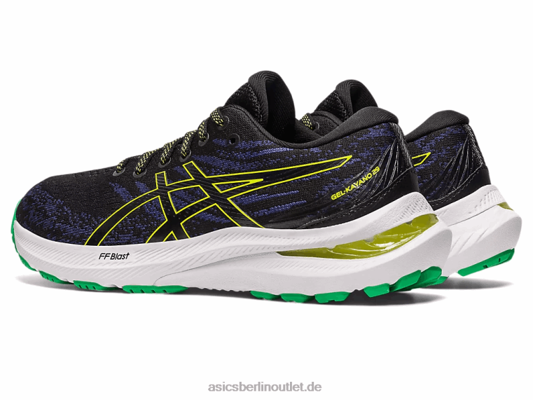 Gel-Kayano 29 Grundschule BL4N4291Asics Schwarz/Limettenschale