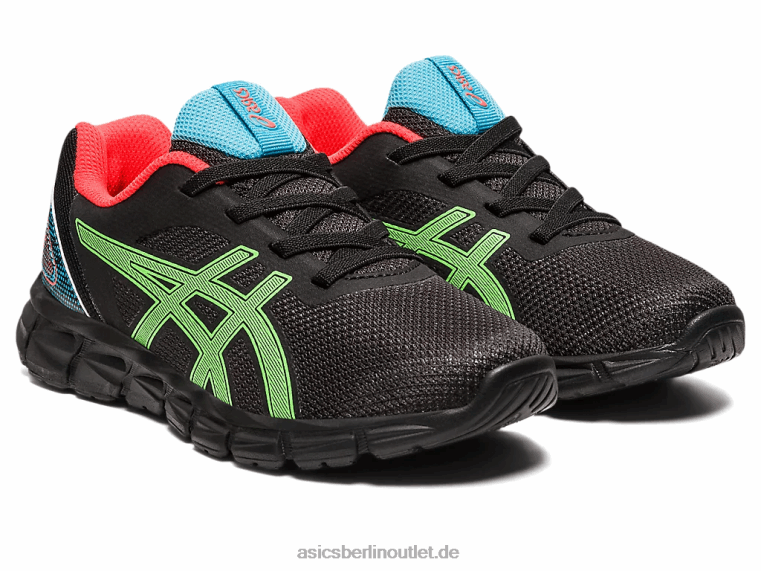 Gel-Quantum Lyte II Vorschule BL4N4295Asics schwarz/grüner Gecko
