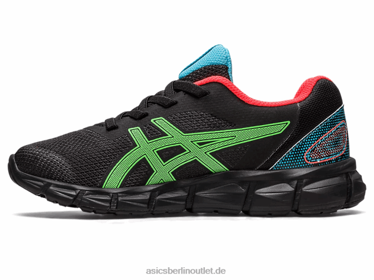 Gel-Quantum Lyte II Vorschule BL4N4295Asics schwarz/grüner Gecko