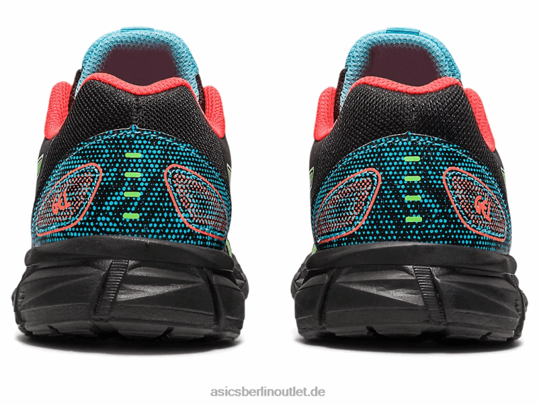 Gel-Quantum Lyte II Vorschule BL4N4295Asics schwarz/grüner Gecko