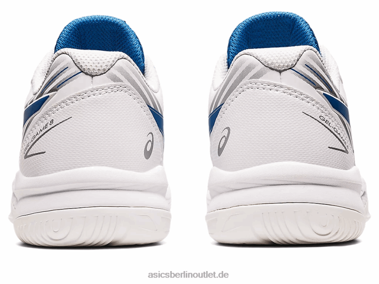 Gel-Spiel 8. Grundschule BL4N4429Asics White/Lake Drive