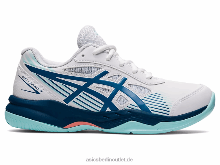 Gel-Spiel 8. Grundschule BL4N4492Asics weiß/helles Indigo