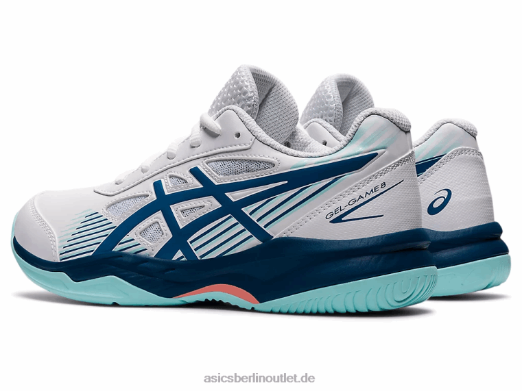 Gel-Spiel 8. Grundschule BL4N4492Asics weiß/helles Indigo