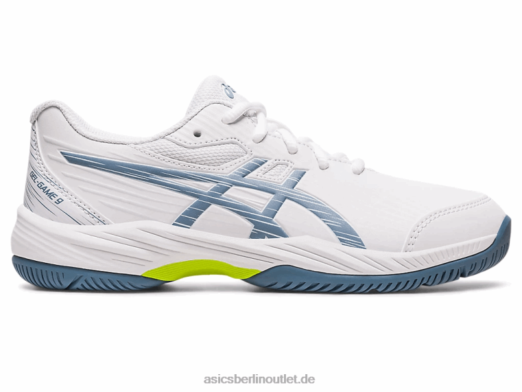 Gel-Spiel 9. Grundschule BL4N4267Asics weiß/stahlblau