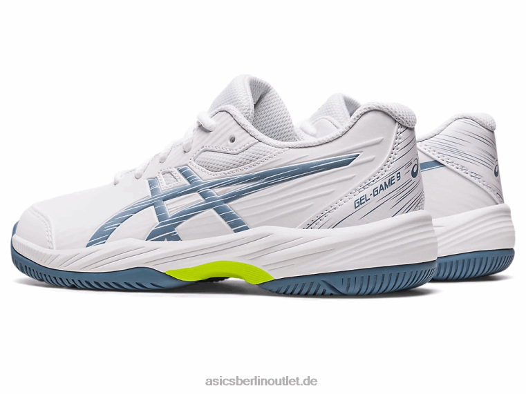 Gel-Spiel 9. Grundschule BL4N4267Asics weiß/stahlblau