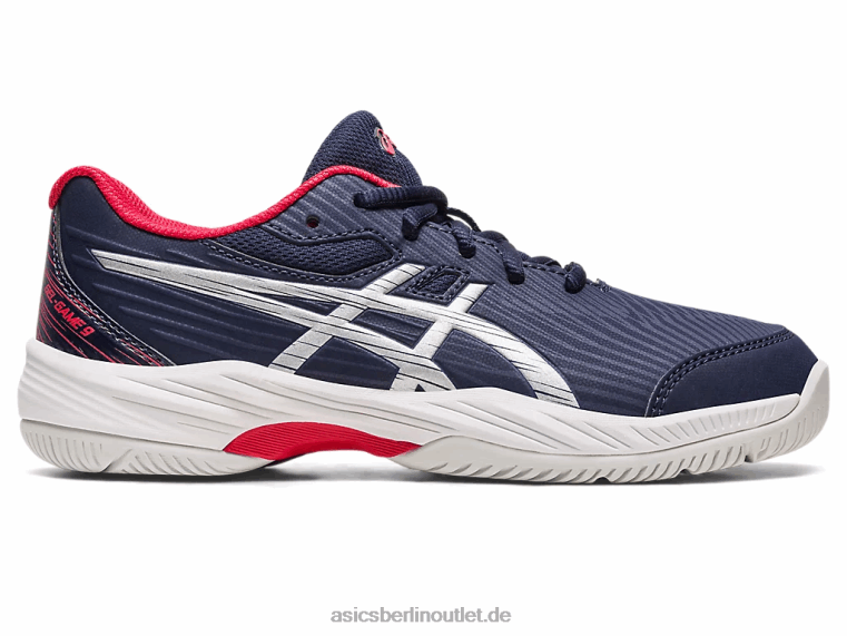 Gel-Spiel 9. Grundschule BL4N4273Asics Mitternacht/reines Silber