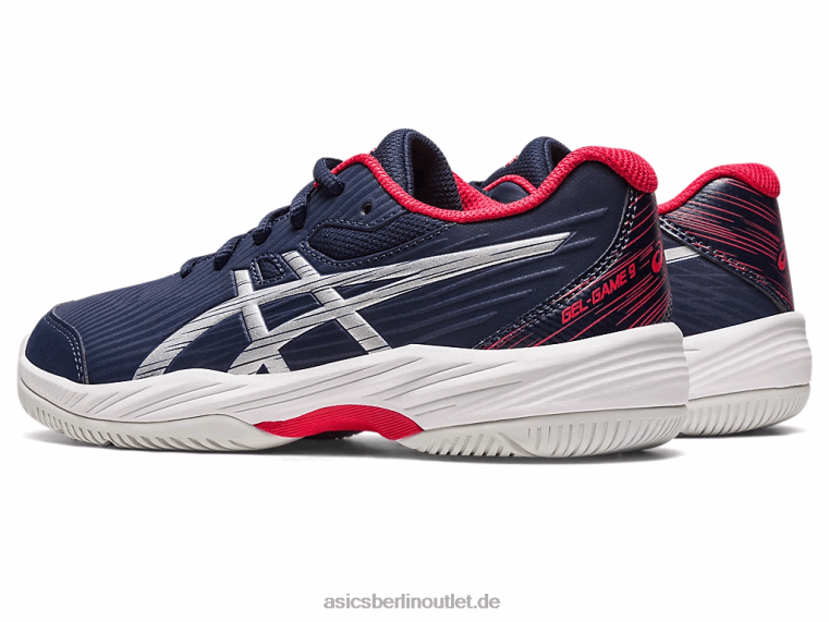 Gel-Spiel 9. Grundschule BL4N4273Asics Mitternacht/reines Silber