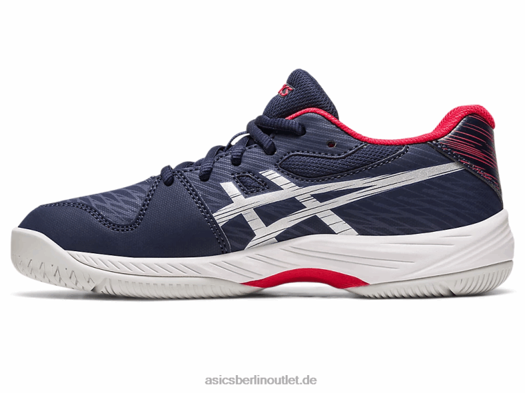Gel-Spiel 9. Grundschule BL4N4273Asics Mitternacht/reines Silber