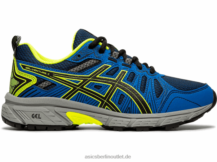 Gel-Venture 7. Grundschule BL4N4570Asics Schwarz/Sicherheitsgelb