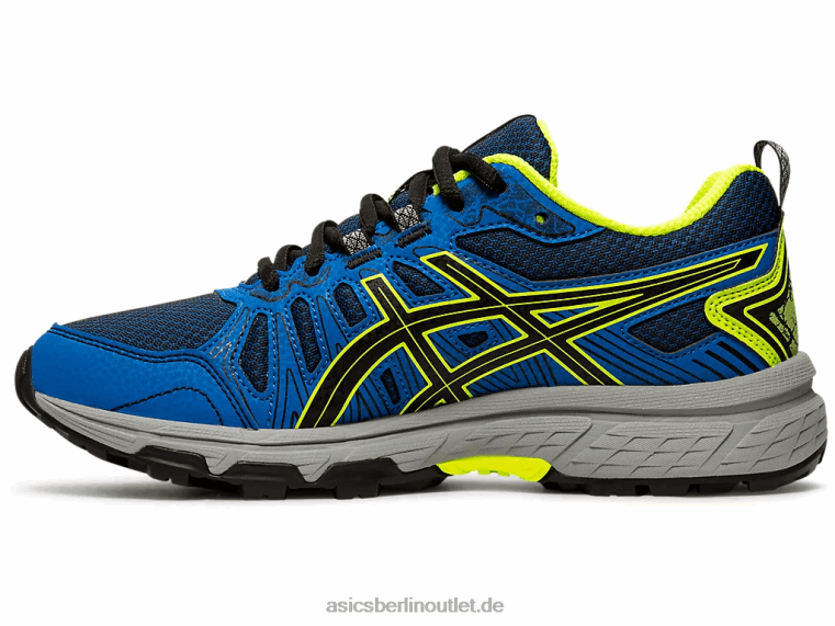 Gel-Venture 7. Grundschule BL4N4570Asics Schwarz/Sicherheitsgelb