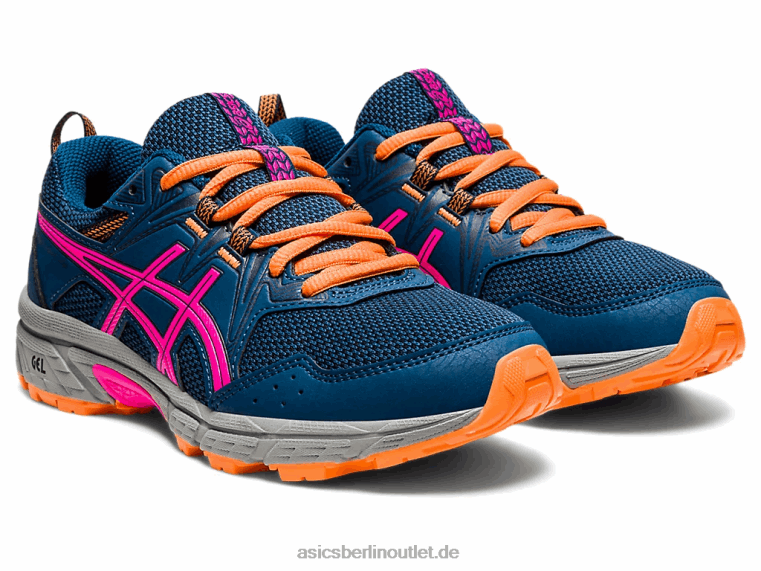 Gel-Venture 8. Grundschule BL4N4494Asics Makoblau/Rosa gl