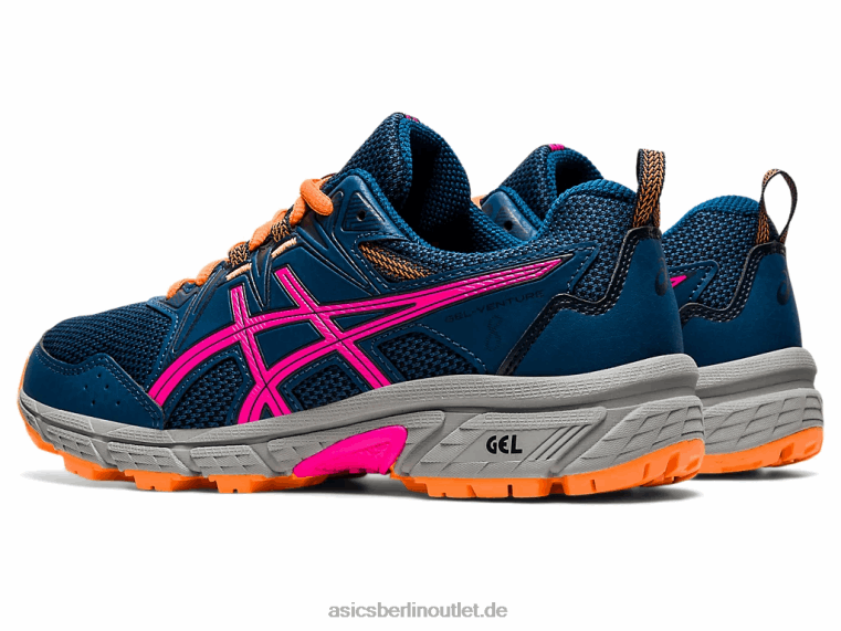 Gel-Venture 8. Grundschule BL4N4494Asics Makoblau/Rosa gl
