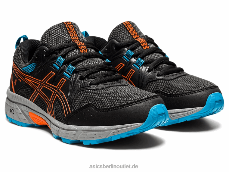 Gel-Venture 8. Grundschule BL4N4496Asics schwarz/ringelorange