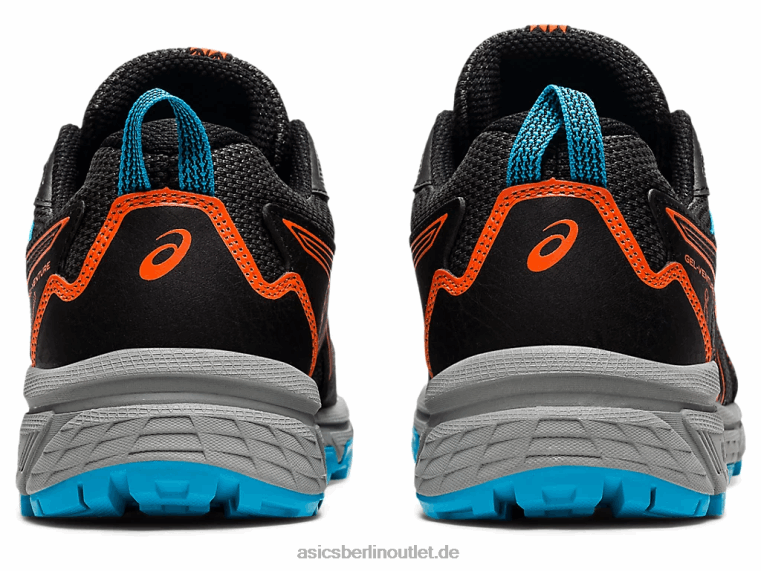 Gel-Venture 8. Grundschule BL4N4496Asics schwarz/ringelorange
