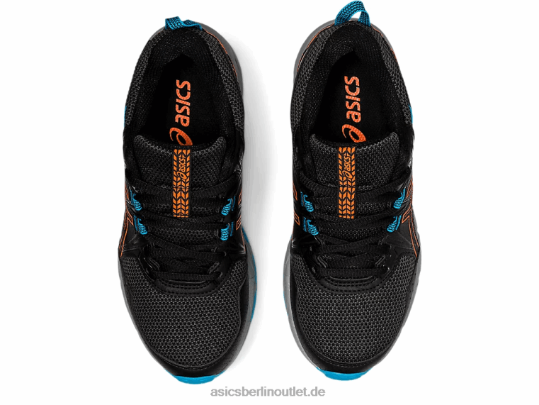 Gel-Venture 8. Grundschule BL4N4496Asics schwarz/ringelorange