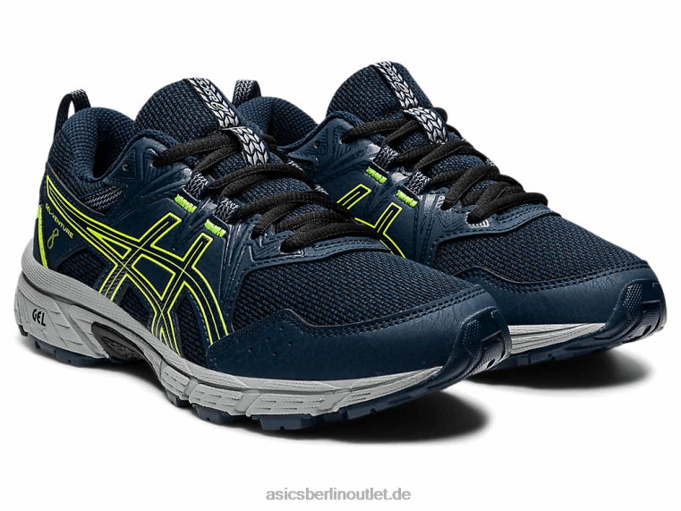 Gel-Venture 8. Grundschule BL4N4505Asics Französischblau/Hazardgrün