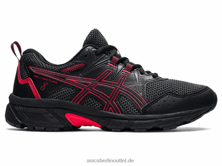 Gel-Venture 8. Grundschule BL4N4508Asics Schwarz/Elektrorot