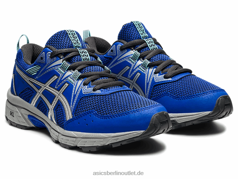 Gel-Venture 8. Grundschule BL4N4509Asics Lapislazuliblau/reines Silber