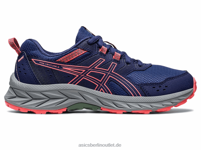 Gel-Venture 9 Grundschule BL4N4220Asics Indigoblau/Papaya