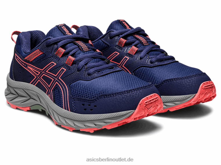 Gel-Venture 9 Grundschule BL4N4220Asics Indigoblau/Papaya