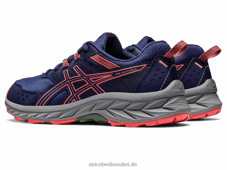 Gel-Venture 9 Grundschule BL4N4220Asics Indigoblau/Papaya