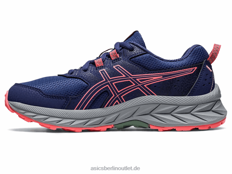 Gel-Venture 9 Grundschule BL4N4220Asics Indigoblau/Papaya