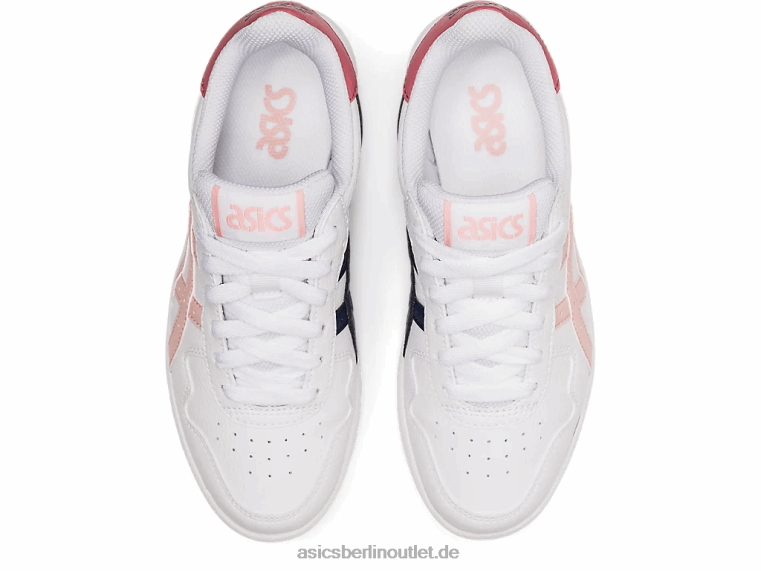 Japans Grundschule BL4N4444Asics Weiß/Ingwer-Pfirsich