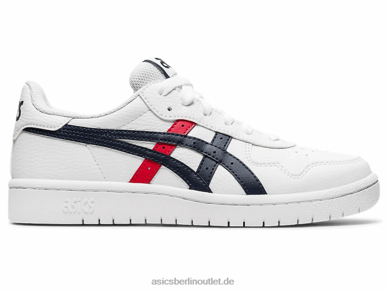 Japans Grundschule BL4N4560Asics weiß/klassisches rot
