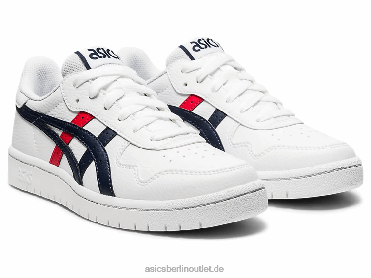 Japans Grundschule BL4N4560Asics weiß/klassisches rot