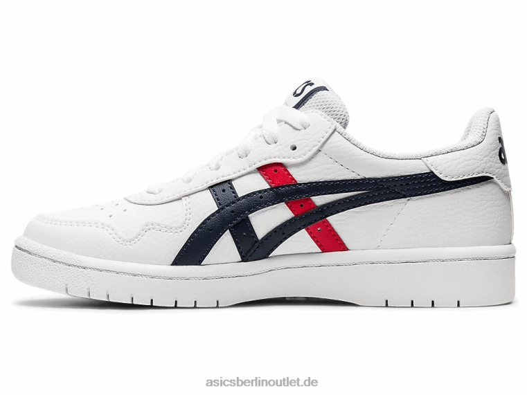 Japans Grundschule BL4N4560Asics weiß/klassisches rot