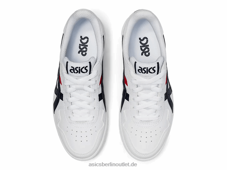 Japans Grundschule BL4N4560Asics weiß/klassisches rot