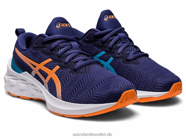 Novablast 2 Grundschule BL4N4277Asics Indigoblau/Sonnenpfirsich